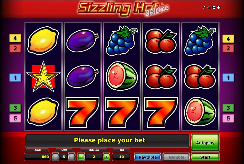 Sizzling Hot Casino Games