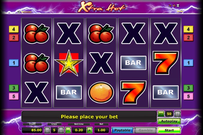 xtra hot slot online free