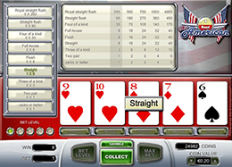 All American Poker Machine